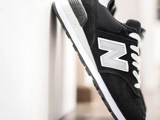 new balance 574 black white  размеры 36-41 в наличии foto 5