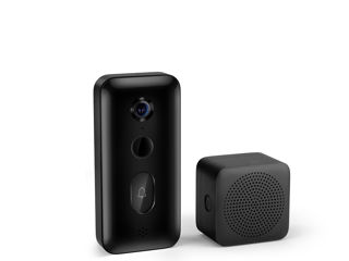 Wi-Fi Домофон Xiaomi Smart Doorbell 3 (дверной звонок с камерой (чёрный)) foto 2