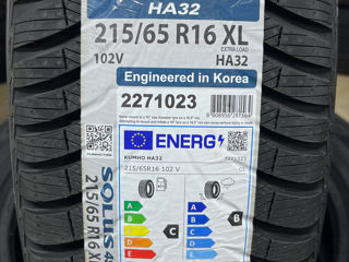 215/65 R16 Kumho Solus 4S Ha32/ Доставка, livrare toata Moldova 2024 foto 2