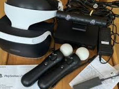 Очки виртуальной реальности VR  PS 4+ 2 контроллера foto 1