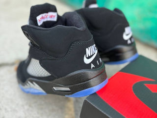 Nike Air Jordan 5 Retro Black/Blue foto 9