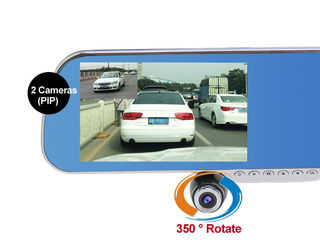 Cel mai mic pret videoregistratoare cu oglinda retrovizoare si 2 camere. credit! foto 6