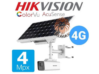 Hikvision 4G Ip 4 Megapixeli, Color Vu Acusense Ds-2Xs6A47G1-Ls/C36S80 foto 2