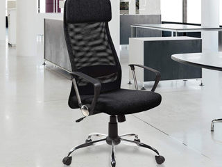 Офисное кресло F-65~Black/ Grey - отличная цена, доставка, кредит !!! фото 0