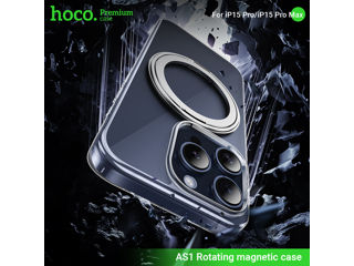 Husa magnetica rotativa Hoco pentru iPhone 16 Pro (AS1) foto 2