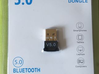 bluetooth USB receiver 5.0 для компьютера foto 1