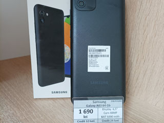 Samsung Galaxy A 03 64 Gb.  1690 lei