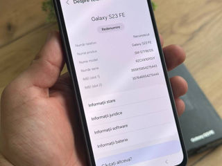 Samsung S23 FE 8/128gb ca NOU! foto 2