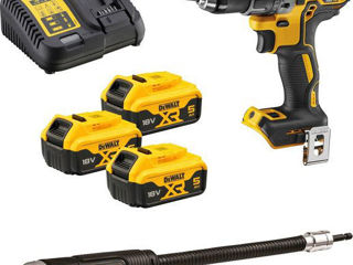 Masina de gaurit - insurubat cu acumulator/дрель-шуруповерт аккумуляторная dewalt dcd791p3a foto 2