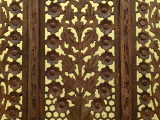 Индийская ширма ручной работы из древесины «Шишам» foto 2
