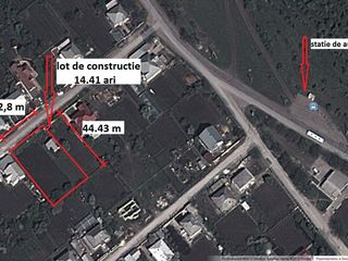 Colonita. Vind teren de constructie 14.41 ari, situat pe str. Tineretului. Toate comunicatiile. Posi foto 2