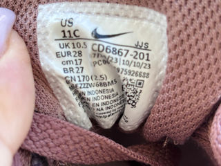 Nike Airmax copii marimea 28 (17cm)piele naturala stare buna! foto 4