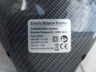 Electric balance scooter gpx 01 foto 1
