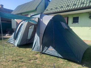 2-комнатная 4-местная палатка, привезенная из Германии в очень хорошем состоянии.