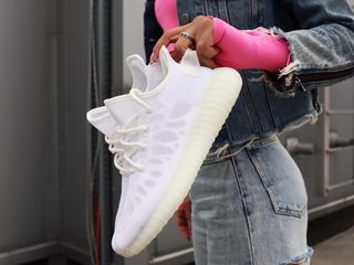 Adidas Yeezy Boost 350 Mono White Women's