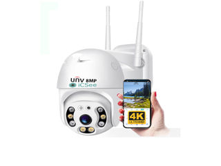 ИП камеры по самым низким ценам, UNV U8RA camera IP 8MP 4K UHD WiFi iCSee