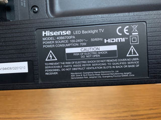 Телевизор hisense 40B6700PA