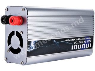 Преобразователь-инвертор 1000W 12V-220V/Invertor tensiune/Livrare Gratuita/ Garantie/ 650 lei foto 1