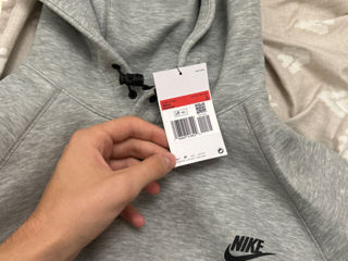 Hanorac Nike tech hoodie grey nou nout