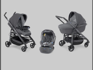 Carucior pentru copii / детская коляска Chicco Trio Love (3in1) foto 2