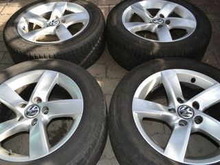 Michelin 215/55 R16, VW, Jante, anvelope, Passat, Диски, шины, рейлинги foto 3