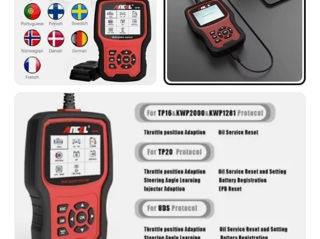 Ancel vd700 auto full system obd2 diagnostic scanner tool foto 3