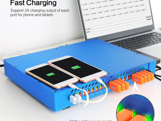 SH2-20 Sipolar usb port hub docking station for computer accessories 20 port foto 3