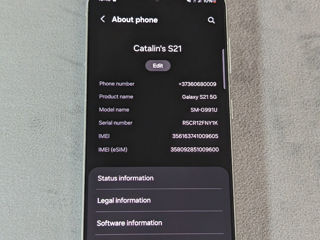 Samsung S21 128GB White foto 3