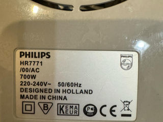 Кухонный комбайн Philips HR7771. Robot de bucătărie Philips HR7771 foto 8