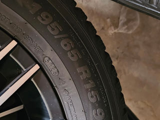 Диски+Шины kumho 4season 23 год 195 65 r15- 5x144.3  Kia Hyundai в идеальном состоянии! foto 3