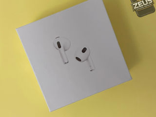 Беспроводные наушники AirPods 3 (копия люкс 1:1) фото 3