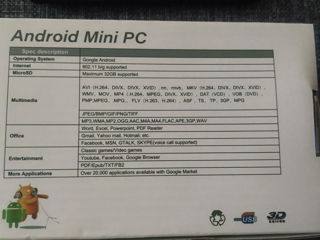 TV stick Android Mini PS 32gb foto 2
