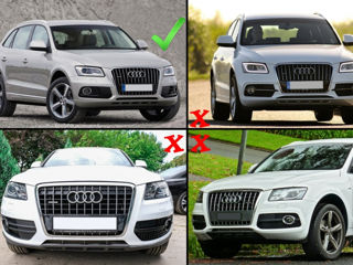 Grile Laterale compatibil cu Audi Q5 SUV 8R Facelift (2012-2016) RS Design Negru Lucios foto 4