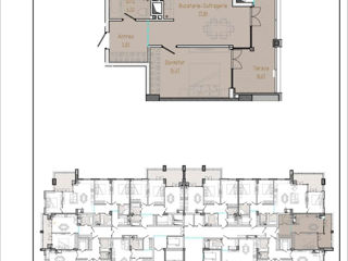 Apartament cu 1 cameră, 43 m², Centru, Comrat foto 4