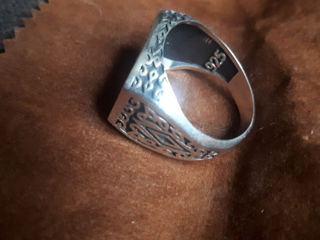 Печатка перстень кольца 925 проба Серебро foto 6
