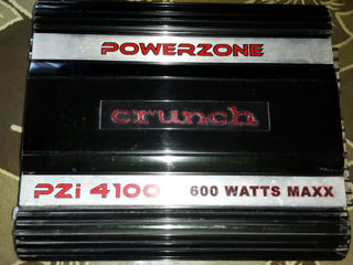 Продам сабвуфер Crunch и усилитель звука crunch pzi 4100 foto 2