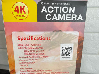 Go Pro 4K Ultra HD Wi-Fi action Camera foto 2