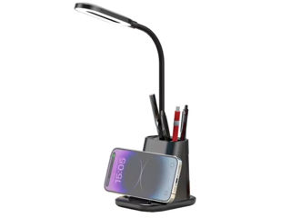 XO WX032 (suport stilou, lampă de birou, încărcător wireless) încărcător wireless 3 în 1 de 25 W