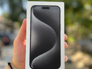 iPhone 15 Pro Max 512Gb Black Titanium Sigilat! foto 1