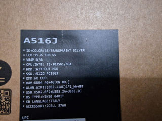 Asus -  i5-1035g1 folosit trei luni! foto 7