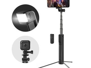 Tripod selfie suport stativ pentru telefon tableta foto 7