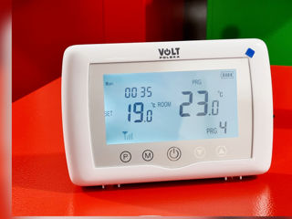 Termostat inteligent VOLT WT-08 fara fir, cu WiFi, pentru centrale termice, 30% Economie Gaz foto 1