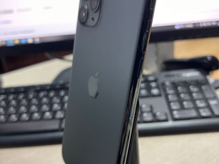 iPhone 11 Pro  64GB Green Stare ideal fara nici o zgirietura in silicon brony de nou! foto 6