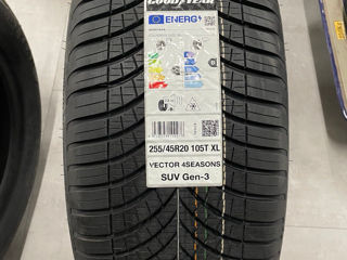 255/45 R20 anvelope allseason Goodyear. Noi - 5200 lei.