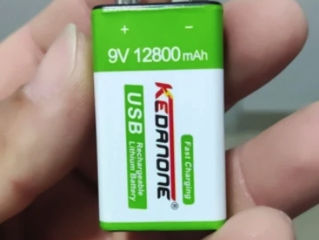 Аккумуляторы Крона PALO 9V 650mAh.USB foto 5