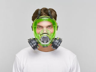 Mască completă de protecție BLS 5700 Cauciucată / Полнолицевая маска BLS 5700 Cиликоновый каучук