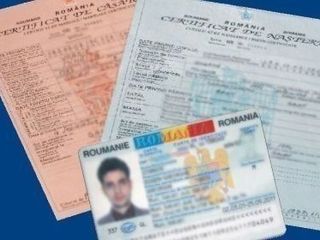 Cetatenie romana, certificate de nastere, casatorie, buletin/pasaport roman