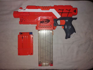 NERF N-strike Elite Stryfe Blaster pe baterii cu 2 Reload Clips foto 3