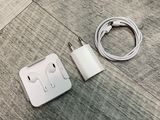 Оригинальный комплект от iPhone Xs Apple зарядка, lightning usb кабель, earpods. foto 1