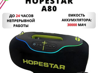 *New! Hopestar А65/А80 300/350W 6 динамиов! Подсветка + микрофон. Супер звук и басс! foto 7